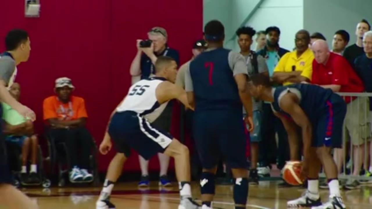 Harrison Barnes At Team Usa Training Camp The Official Home Of