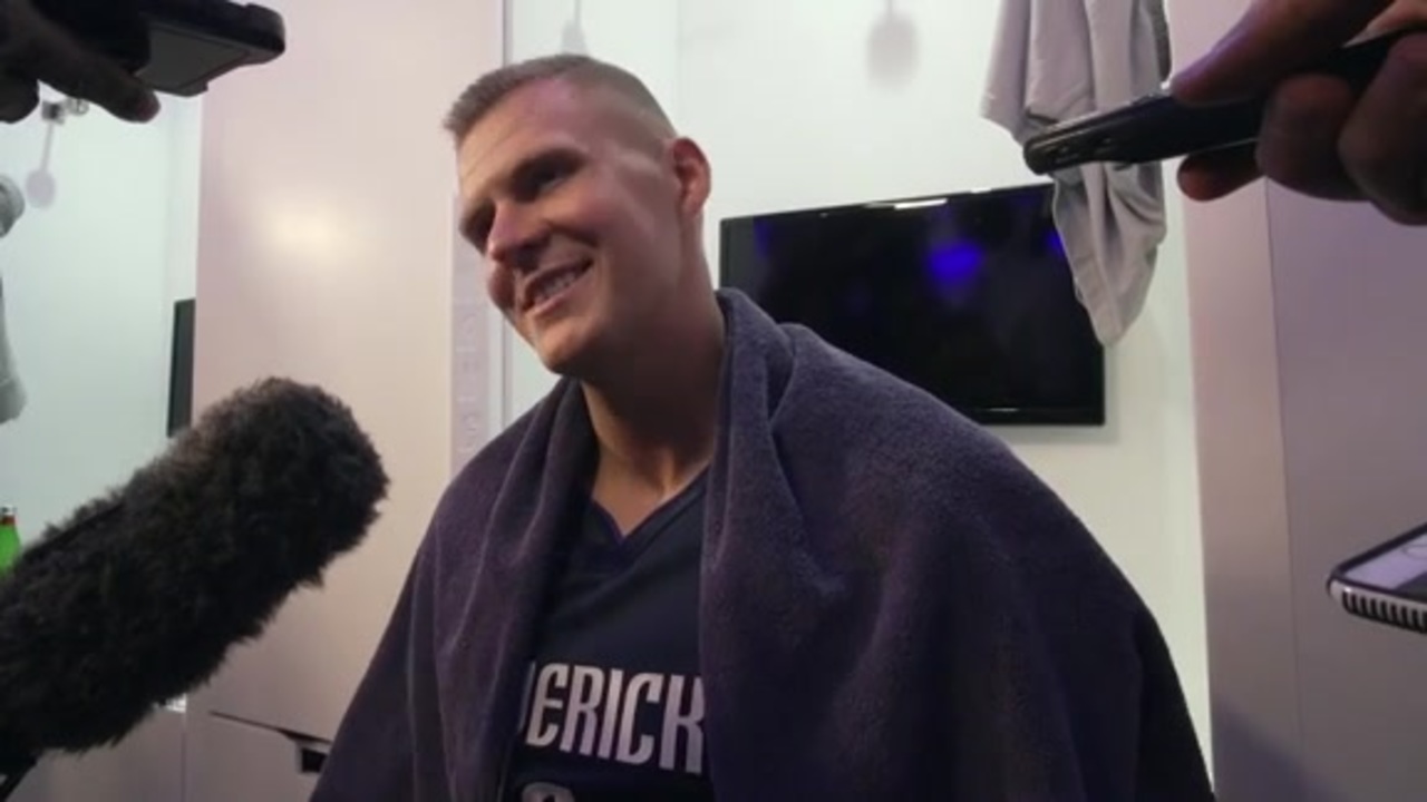 Locker Room Report Kristaps Porzingis The Official Home