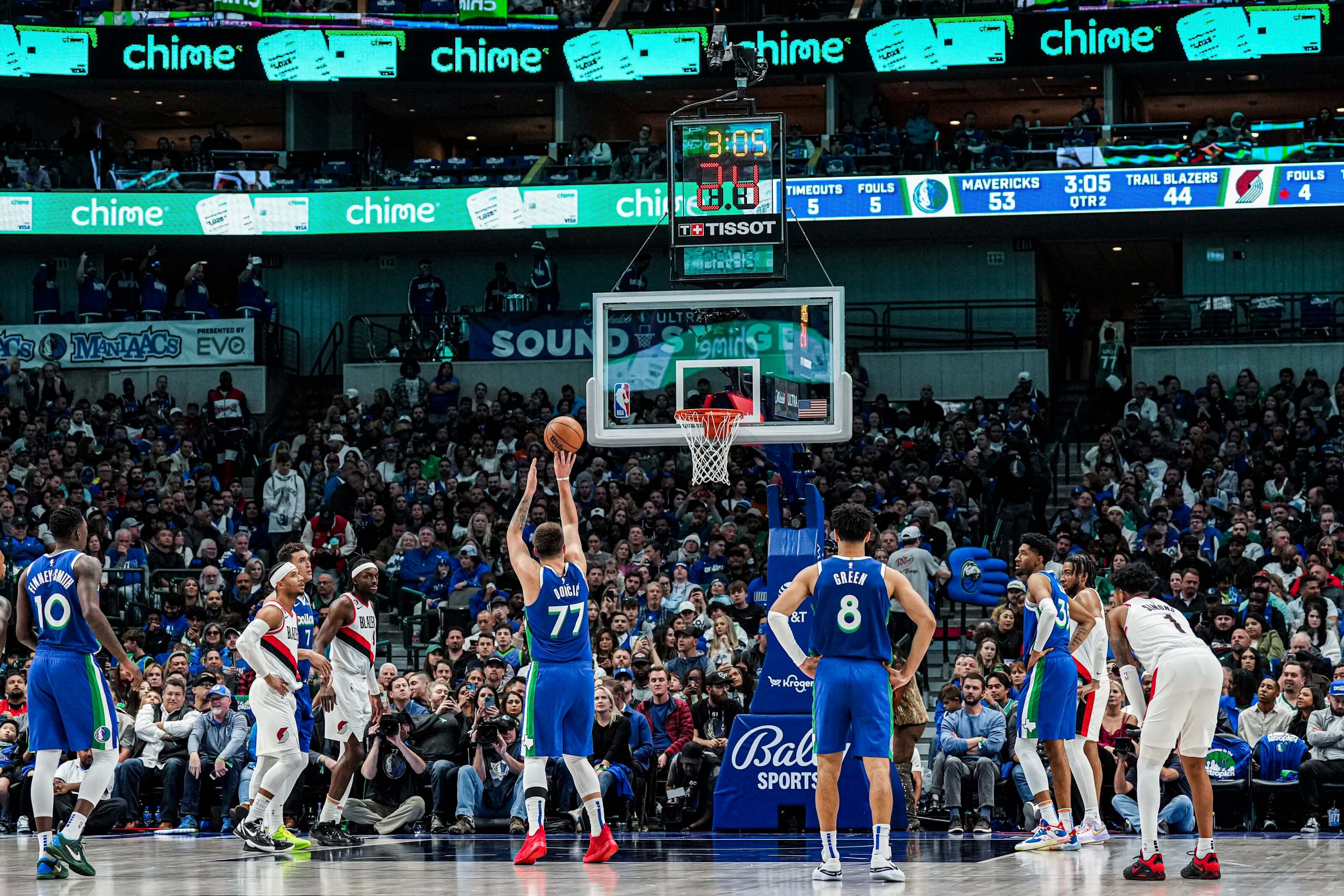 Mavs vs. Blazers Nov. 12, 2022 The Official Home of the Dallas Mavericks