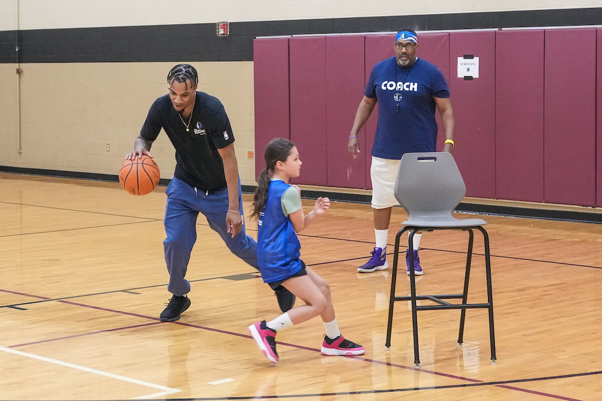 Hoop Camp with AJ Lawson - The Official Home of the Dallas Mavericks