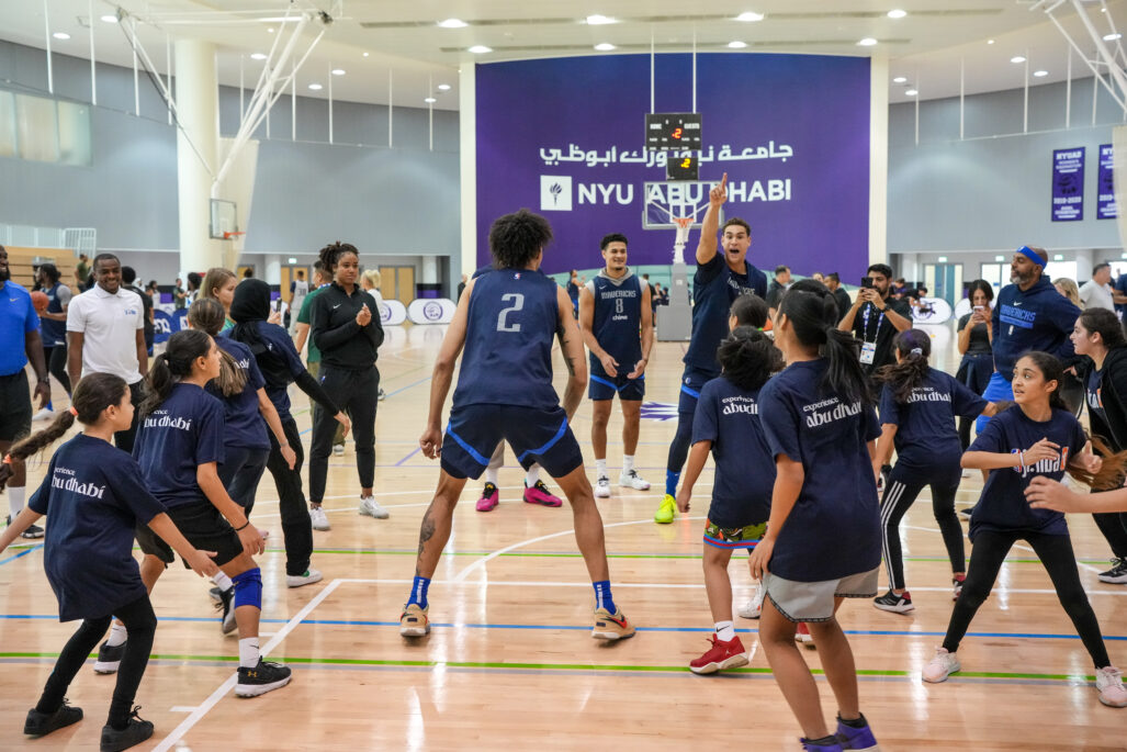 Mavericks win over kids in Junior NBA Clinic in Abu Dhabi - The ...