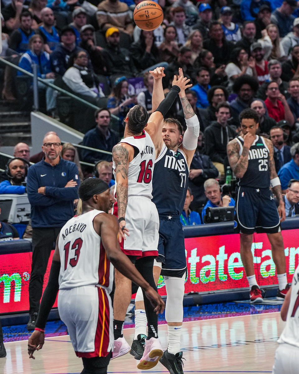 Mavericks grind out tough win over Miami behind Luka, Exum - The Official Home of the Dallas Mavericks