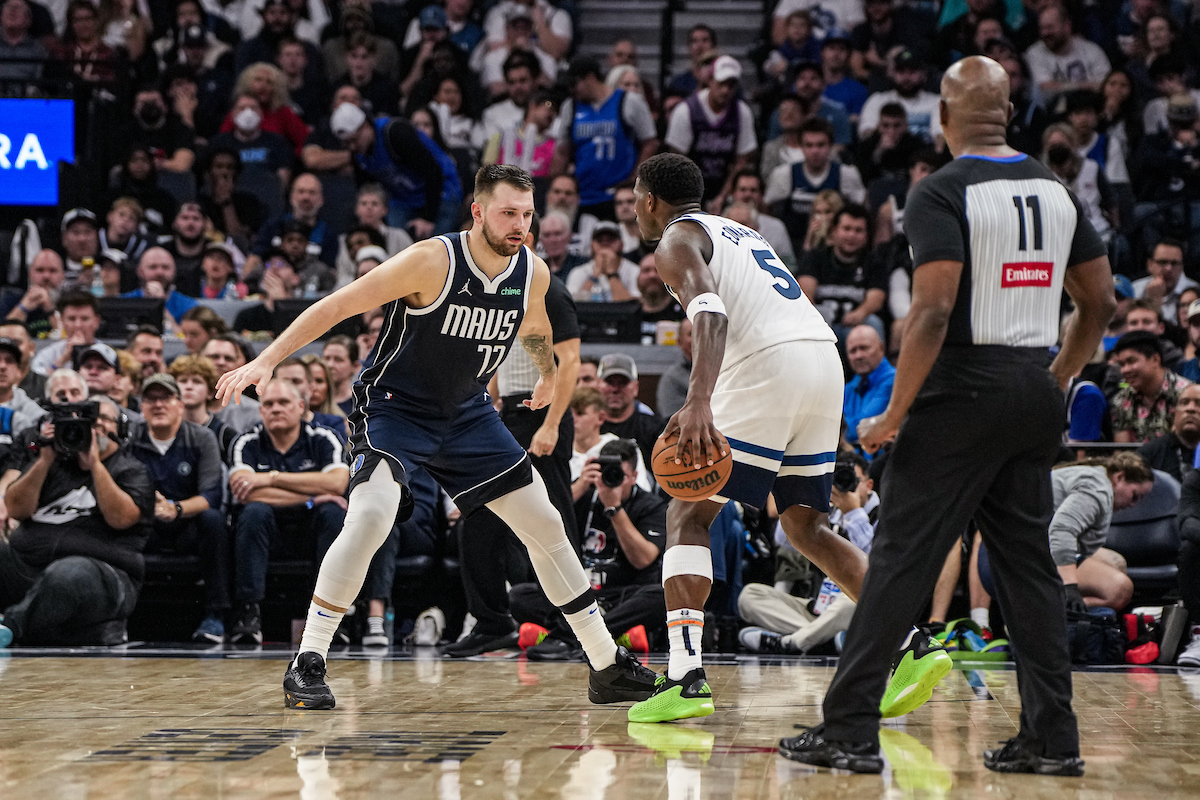 “It got a little scary,” Dončić said of the leg injury